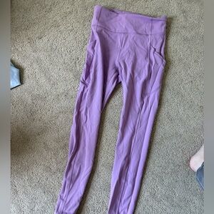 Purple lululemon leggings